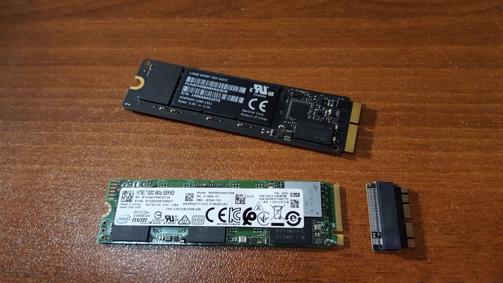 Подключение SSD диска через адаптер