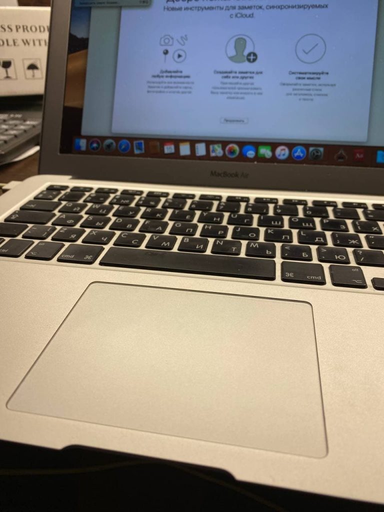 Не работает трекпад Macbook Air