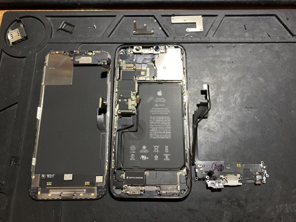 Ремонт цепи питания iPhone 12 Pro max