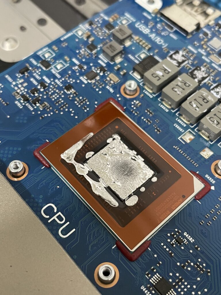 Необходимость замены жидкого металла на процессоре Ryzen 7